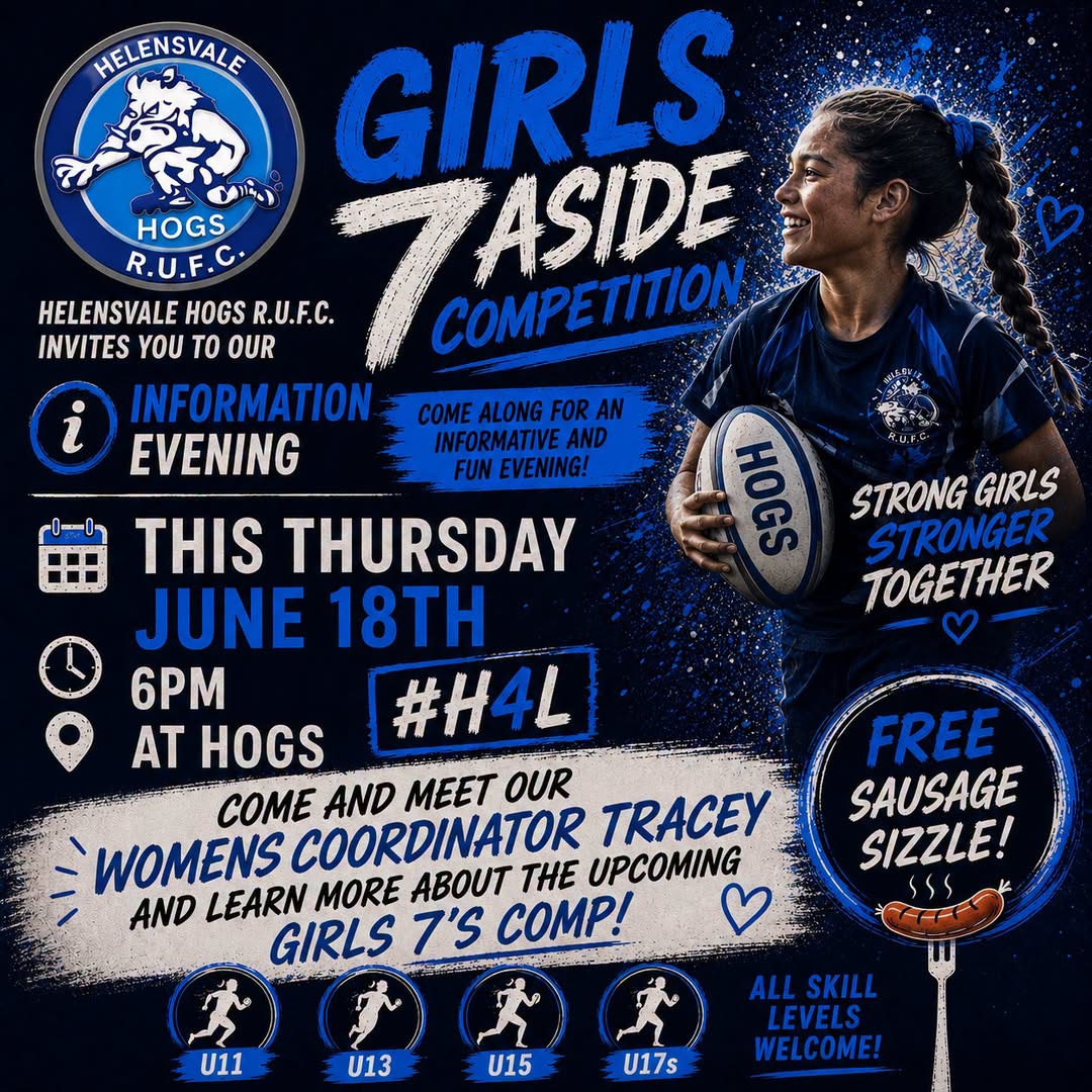 GIRLS 7s INFORMATION EVENING โ JUNE 18TH
