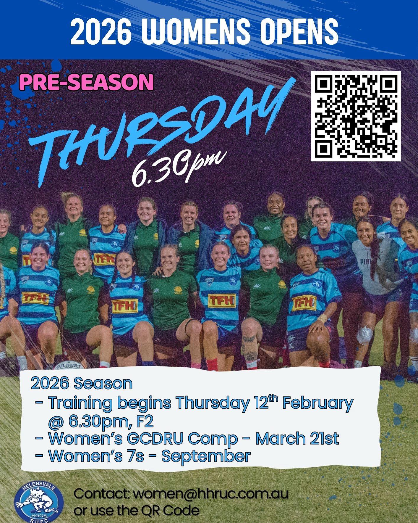Helensvale Hogs Womens Opens 2026